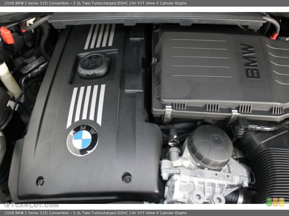 3.0L Twin Turbocharged DOHC 24V VVT Inline 6 Cylinder Engine for the 2008 BMW 3 Series #70363266