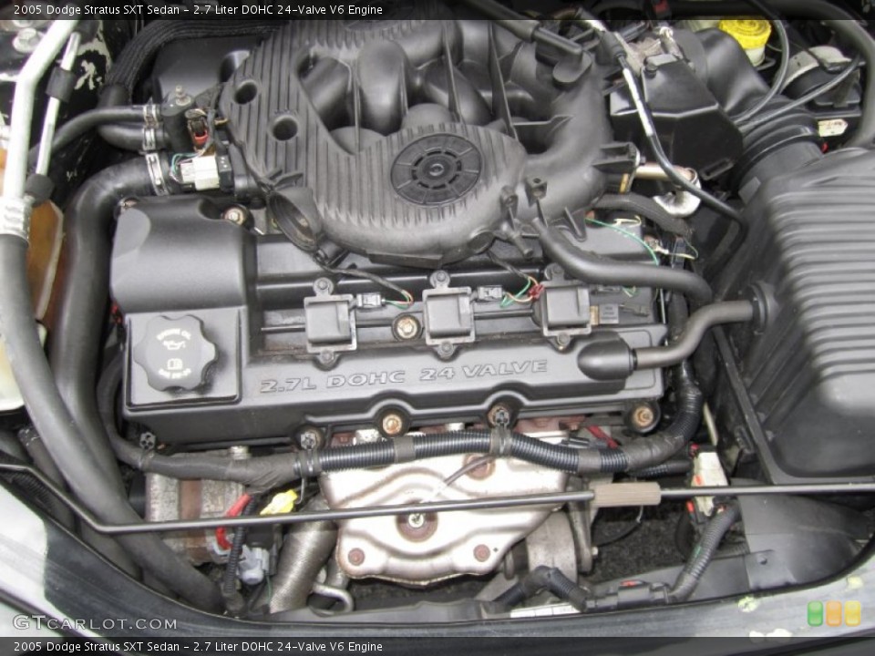 2.7 Liter DOHC 24-Valve V6 Engine for the 2005 Dodge Stratus #70377223