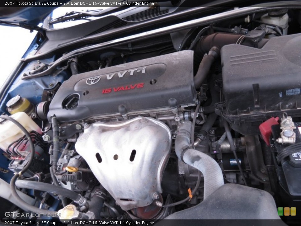 2.4 Liter DOHC 16-Valve VVT-i 4 Cylinder Engine for the 2007 Toyota Solara #70386726