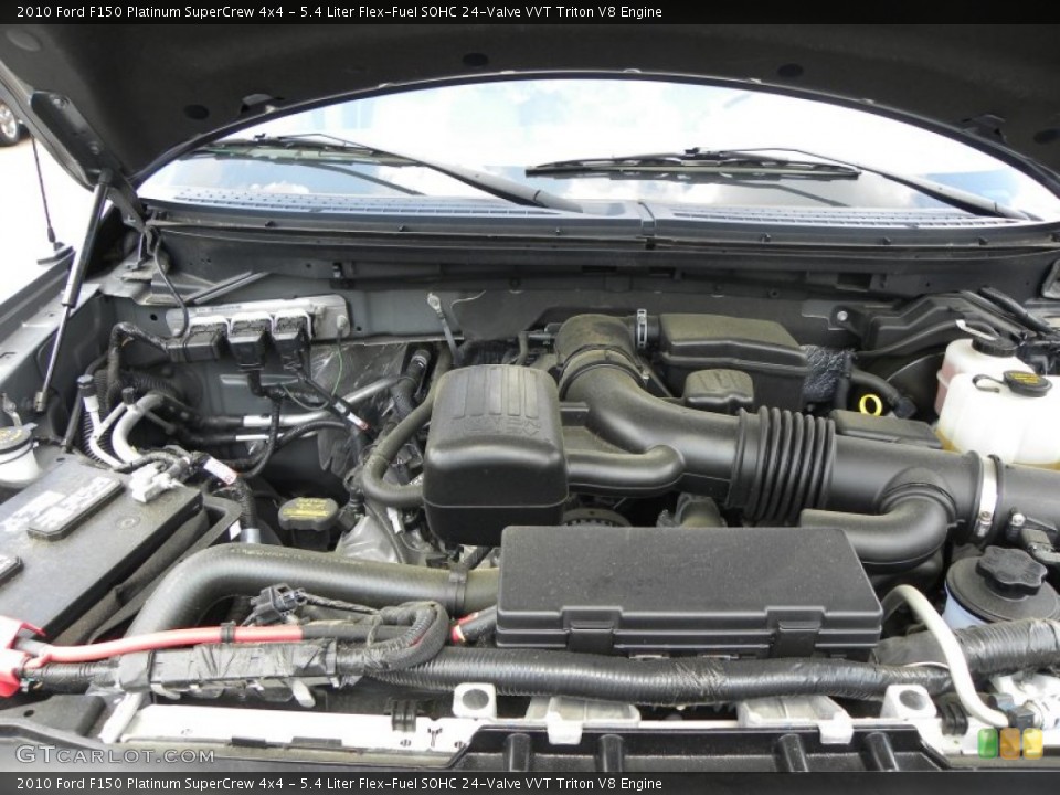 5.4 Liter Flex-Fuel SOHC 24-Valve VVT Triton V8 Engine for the 2010 Ford F150 #70388796