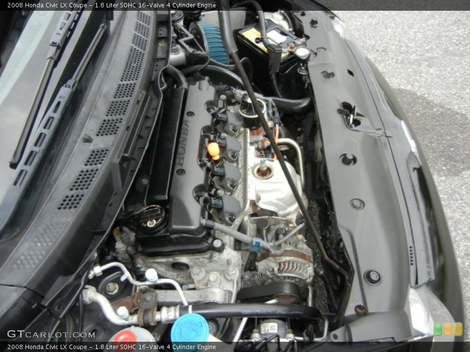 1.8 Liter SOHC 16-Valve 4 Cylinder Engine for the 2008 Honda Civic #70392405