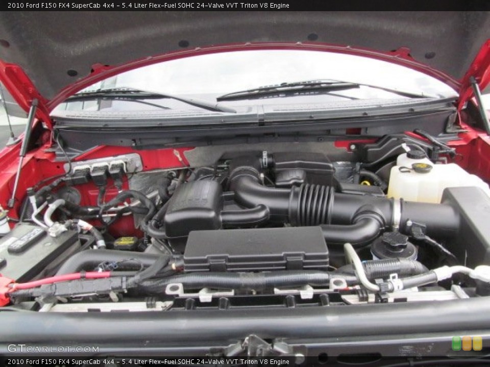 5.4 Liter Flex-Fuel SOHC 24-Valve VVT Triton V8 Engine for the 2010 Ford F150 #70393218