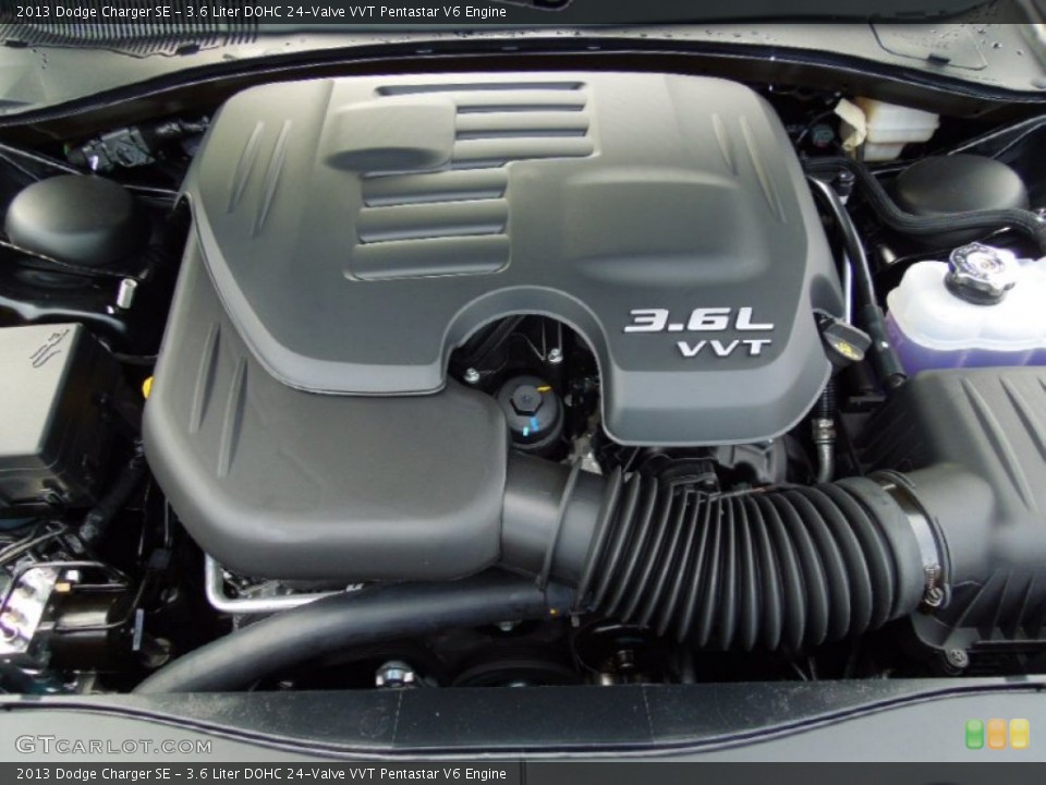 3.6 Liter DOHC 24-Valve VVT Pentastar V6 Engine for the 2013 Dodge Charger #70402155