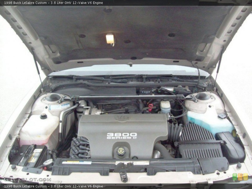 3.8 Liter OHV 12-Valve V6 1998 Buick LeSabre Engine