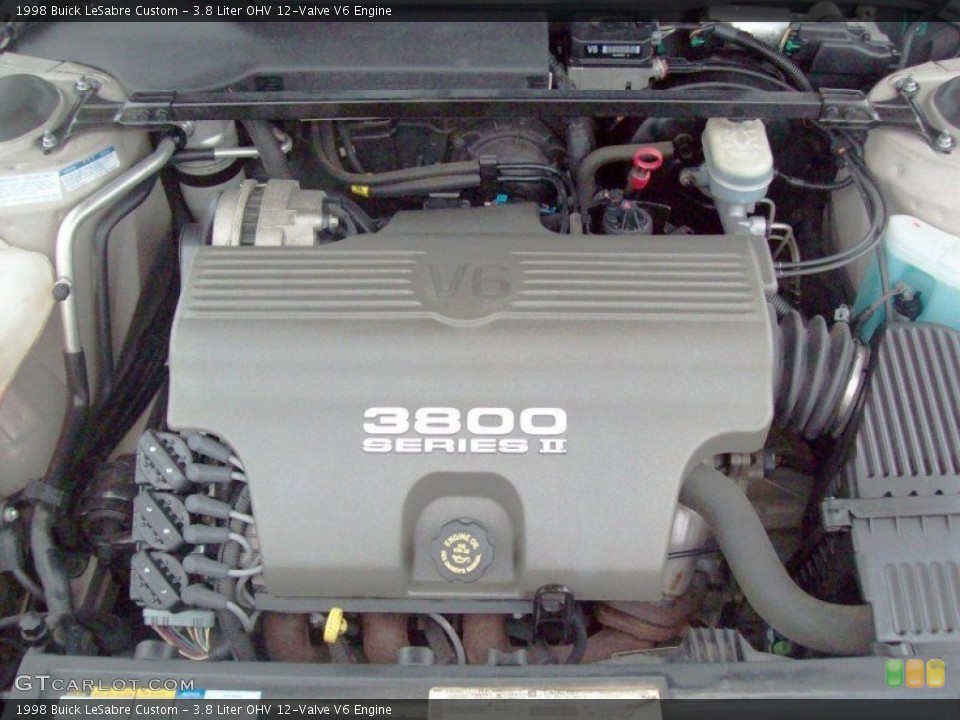 3.8 Liter OHV 12-Valve V6 Engine for the 1998 Buick LeSabre #70415419