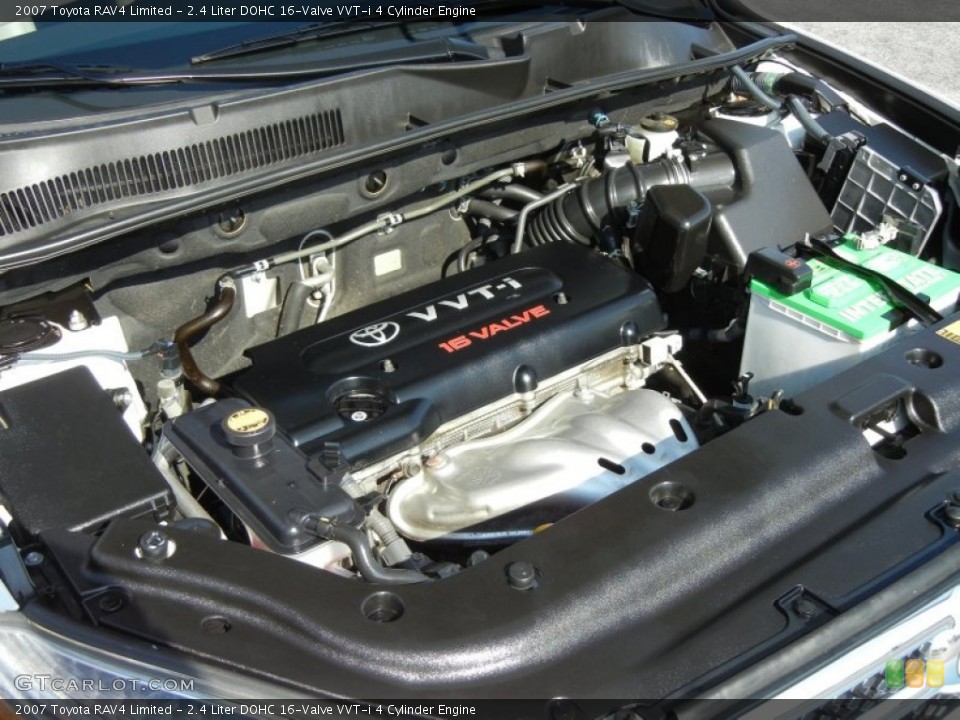 2.4 Liter DOHC 16-Valve VVT-i 4 Cylinder Engine for the 2007 Toyota RAV4 #70427479