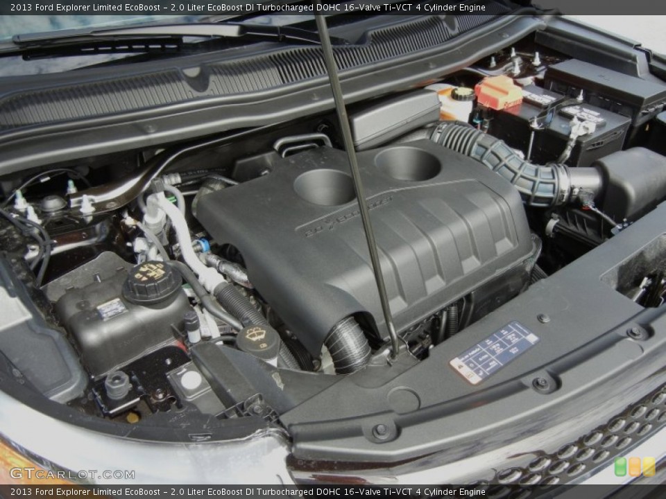 2.0 Liter EcoBoost DI Turbocharged DOHC 16-Valve Ti-VCT 4 Cylinder Engine for the 2013 Ford Explorer #70428826