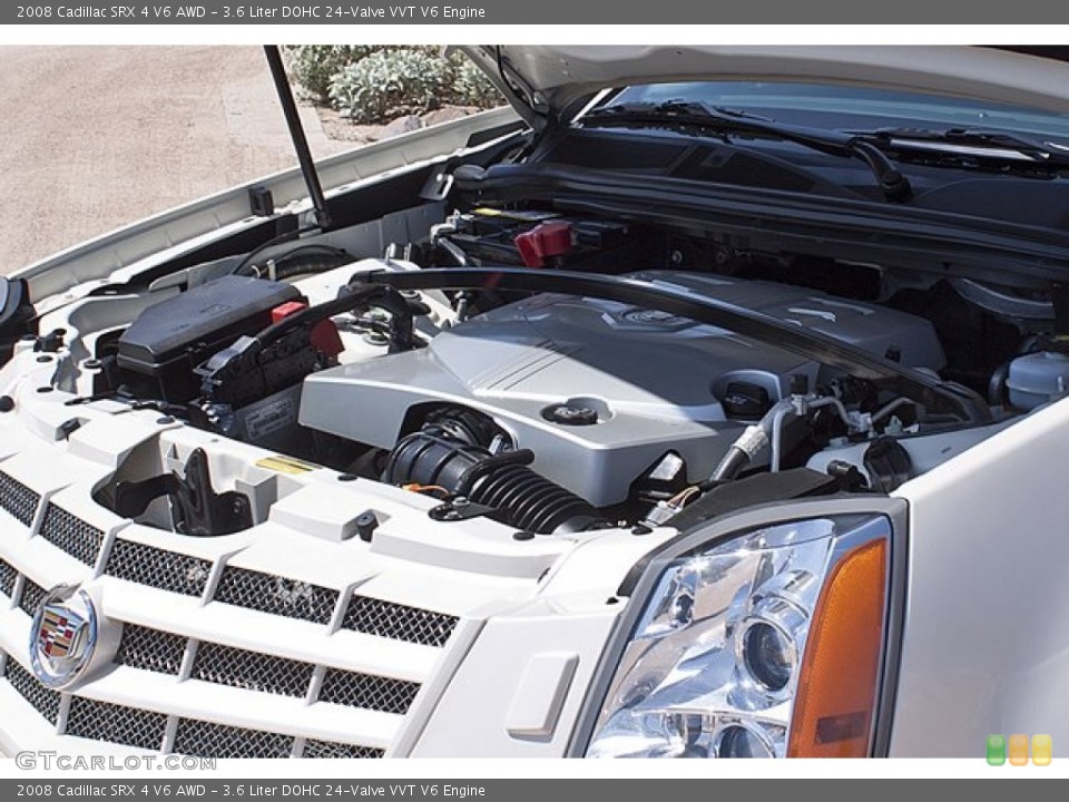 3.6 Liter DOHC 24-Valve VVT V6 Engine for the 2008 Cadillac SRX #70439065
