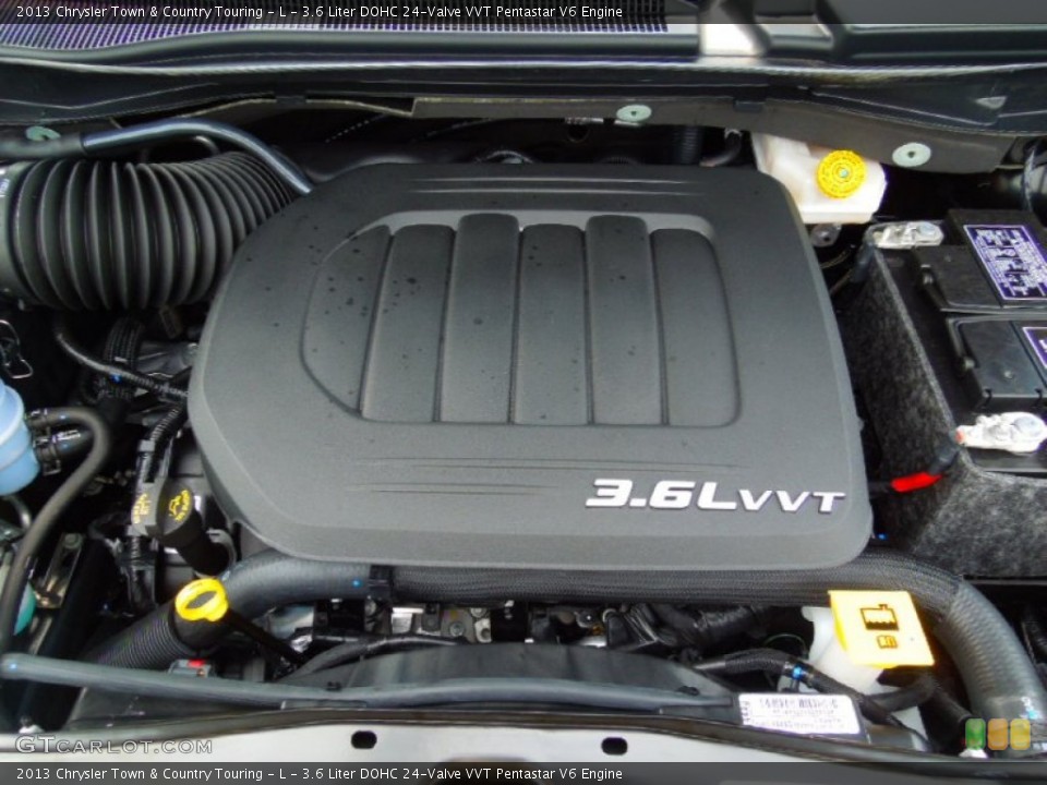 3.6 Liter DOHC 24-Valve VVT Pentastar V6 Engine for the 2013 Chrysler Town & Country #70453633
