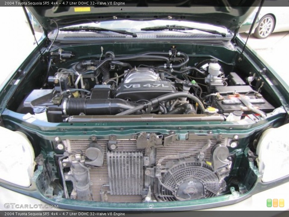 4.7 Liter DOHC 32-Valve V8 Engine for the 2004 Toyota Sequoia #70455496