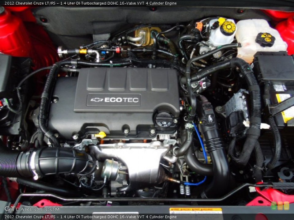 1.4 Liter DI Turbocharged DOHC 16-Valve VVT 4 Cylinder Engine for the 2012 Chevrolet Cruze #70459246