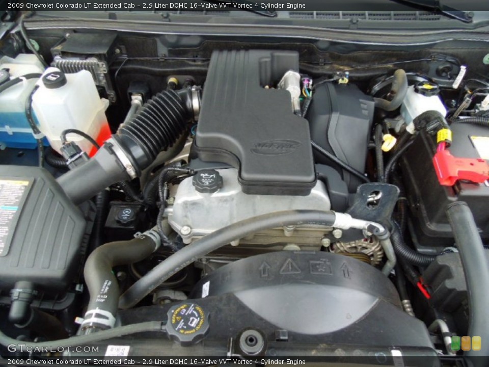 2.9 Liter DOHC 16-Valve VVT Vortec 4 Cylinder Engine for the 2009 Chevrolet Colorado #70460197