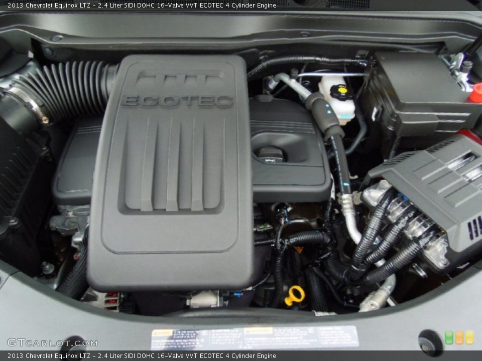 2.4 Liter SIDI DOHC 16-Valve VVT ECOTEC 4 Cylinder Engine for the 2013 Chevrolet Equinox #70461628