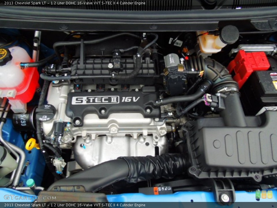 1.2 Liter DOHC 16-Valve VVT S-TEC II 4 Cylinder Engine for the 2013 Chevrolet Spark #70462105
