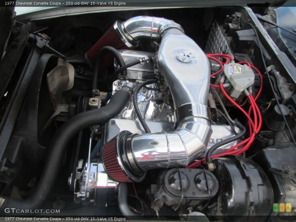 350 cid OHV 16-Valve V8 Engine for the 1977 Chevrolet Corvette #70472830