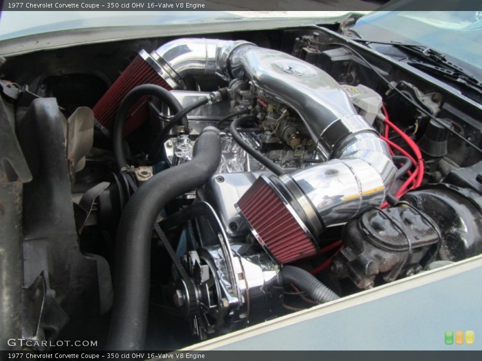 350 cid OHV 16-Valve V8 Engine for the 1977 Chevrolet Corvette #70472836