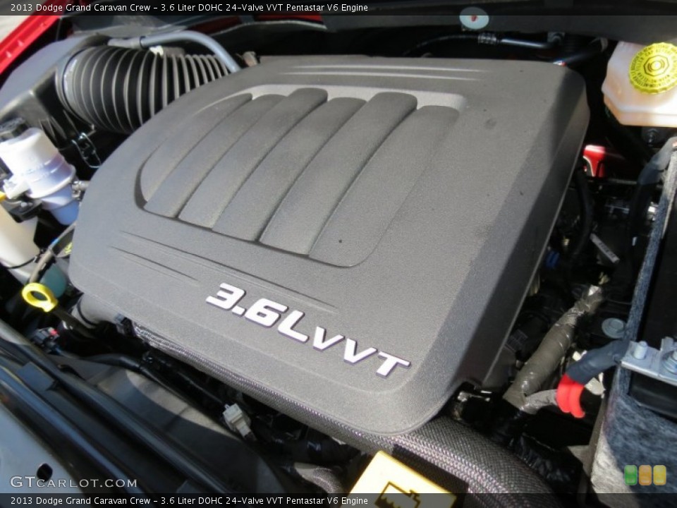 3.6 Liter DOHC 24-Valve VVT Pentastar V6 Engine for the 2013 Dodge Grand Caravan #70481033