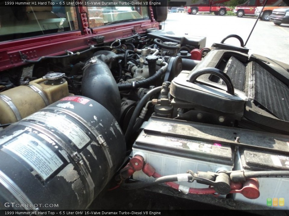 6.5 Liter OHV 16-Valve Duramax Turbo-Diesel V8 Engine for the 1999 Hummer H1 #70481900