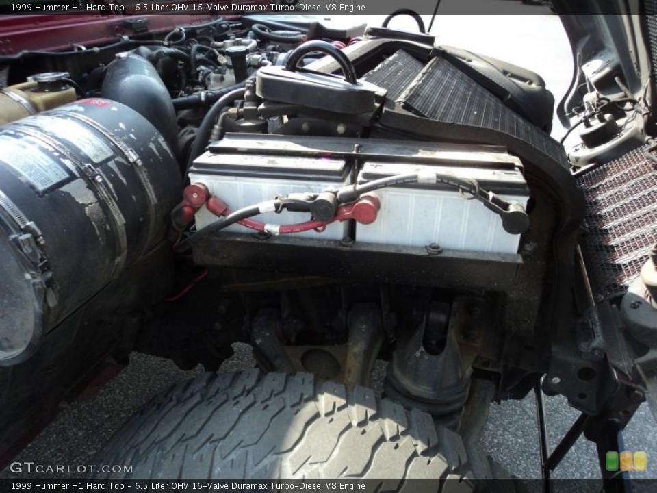 6.5 Liter OHV 16-Valve Duramax Turbo-Diesel V8 Engine for the 1999 Hummer H1 #70481909
