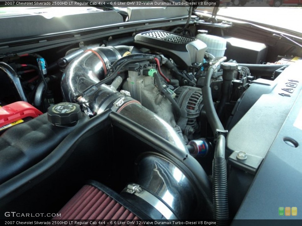 6.6 Liter OHV 32-Valve Duramax Turbo-Diesel V8 Engine for the 2007 Chevrolet Silverado 2500HD #70482593