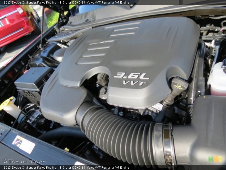 3.6 Liter DOHC 24-Valve VVT Pentastar V6 Engine for the 2013 Dodge Challenger #70483259