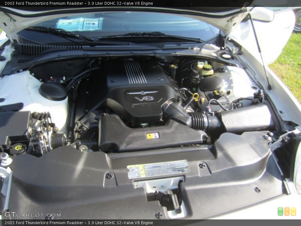 3.9 Liter DOHC 32-Valve V8 2003 Ford Thunderbird Engine