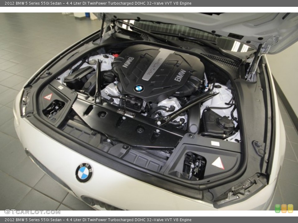 4.4 Liter DI TwinPower Turbocharged DOHC 32-Valve VVT V8 Engine for the 2012 BMW 5 Series #70495625