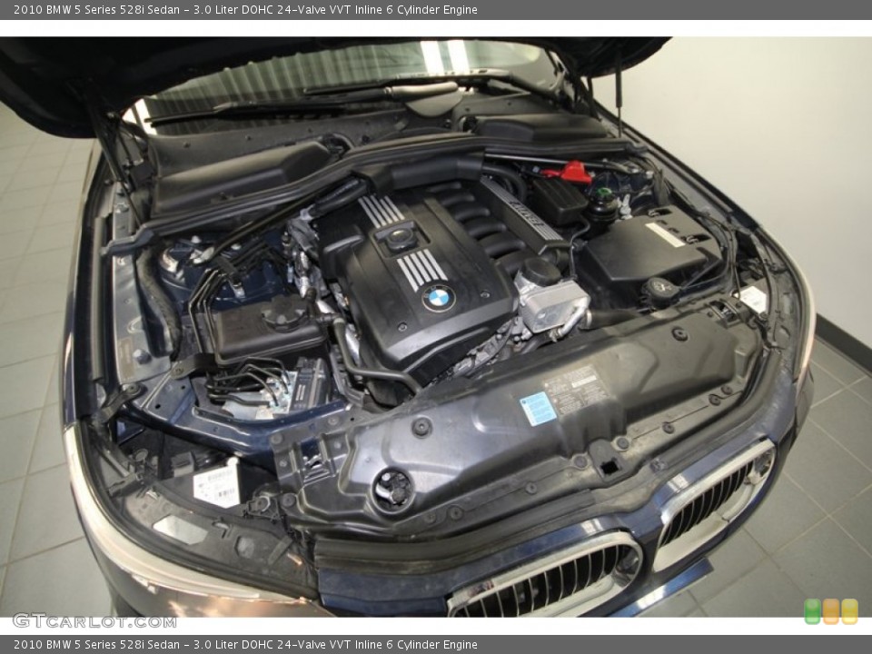3.0 Liter DOHC 24-Valve VVT Inline 6 Cylinder Engine for the 2010 BMW 5 Series #70496717