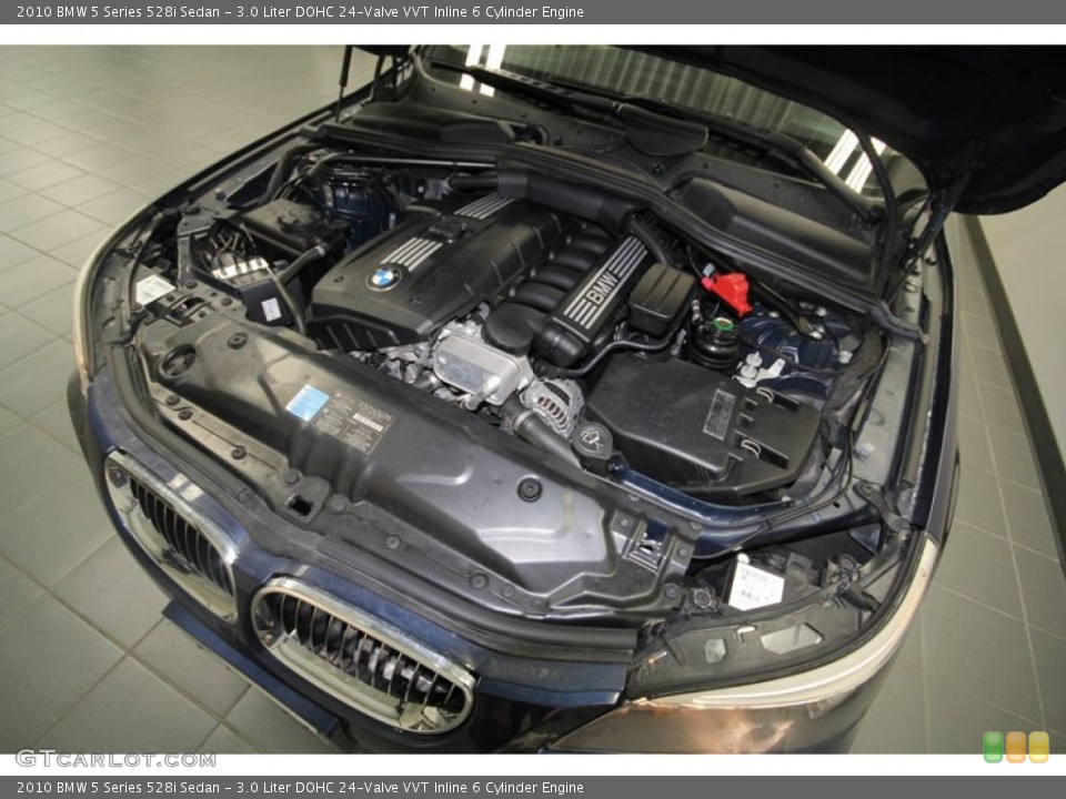 3.0 Liter DOHC 24-Valve VVT Inline 6 Cylinder Engine for the 2010 BMW 5 Series #70496729