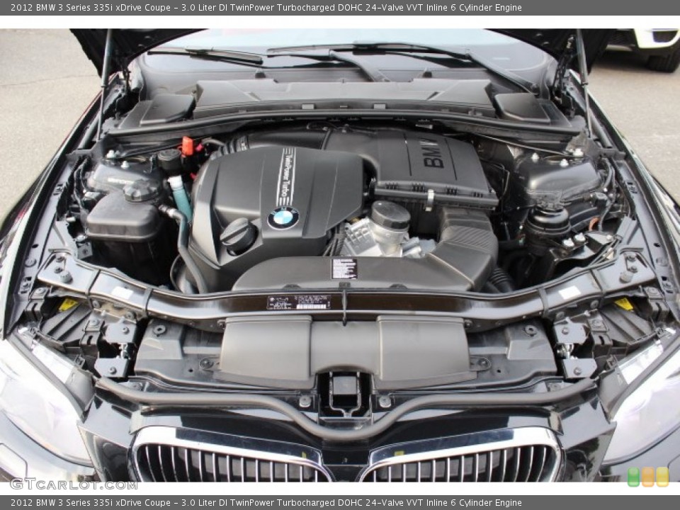 3.0 Liter DI TwinPower Turbocharged DOHC 24-Valve VVT Inline 6 Cylinder Engine for the 2012 BMW 3 Series #70502394