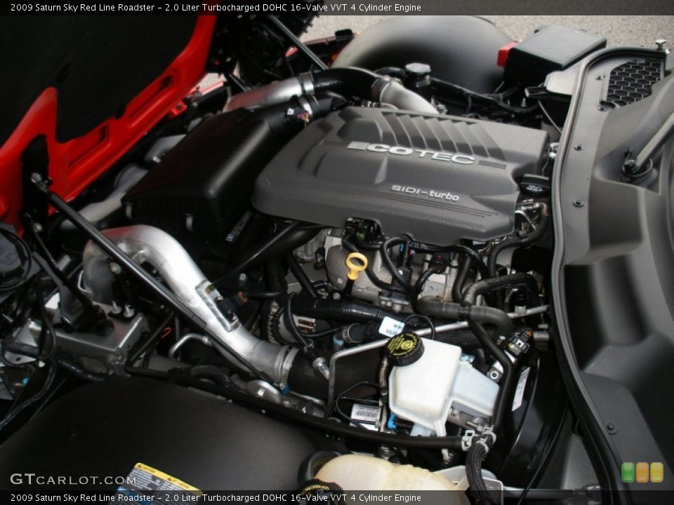 2.0 Liter Turbocharged DOHC 16-Valve VVT 4 Cylinder Engine for the 2009 Saturn Sky #70510680