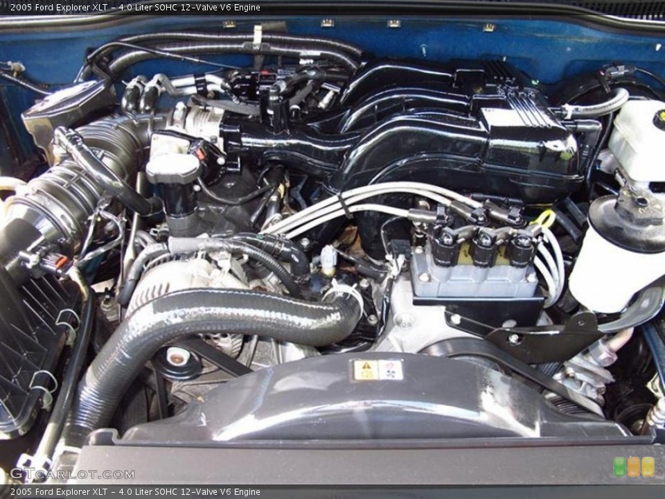 4.0 Liter SOHC 12-Valve V6 Engine for the 2005 Ford Explorer #70520811