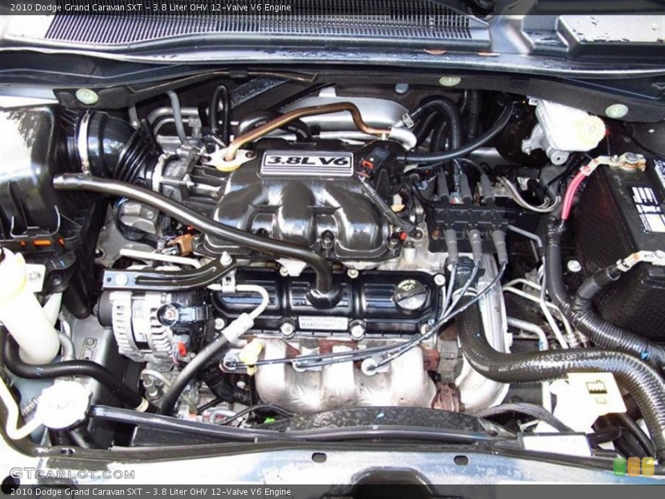 3.8 Liter OHV 12-Valve V6 Engine for the 2010 Dodge Grand Caravan #70521271