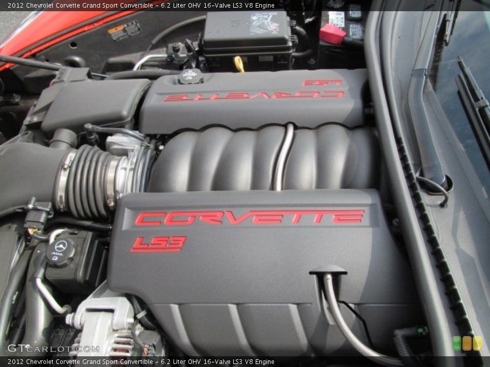 6.2 Liter OHV 16-Valve LS3 V8 Engine for the 2012 Chevrolet Corvette #70528062