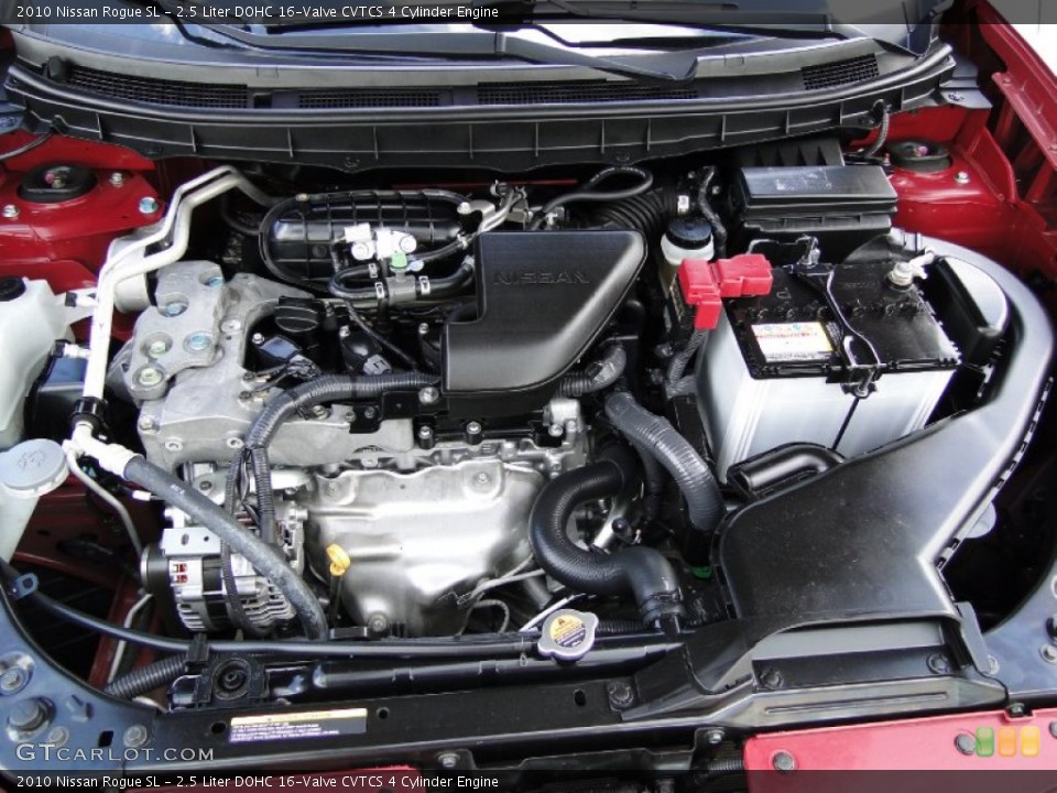 2.5 Liter DOHC 16-Valve CVTCS 4 Cylinder Engine for the 2010 Nissan Rogue #70538608