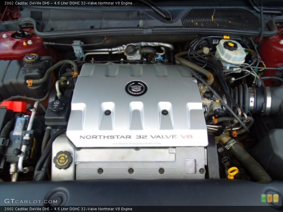 4.6 Liter DOHC 32-Valve Northstar V8 2002 Cadillac DeVille Engine