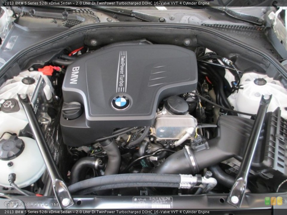 2.0 Liter DI TwinPower Turbocharged DOHC 16-Valve VVT 4 Cylinder Engine for the 2013 BMW 5 Series #70557856