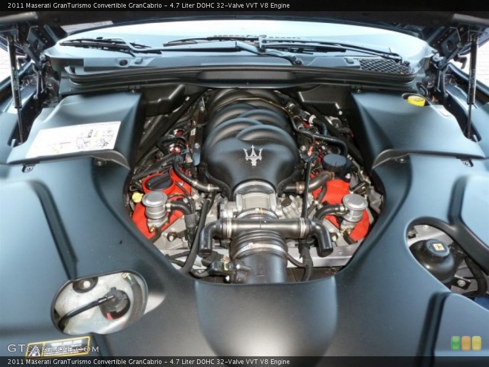 4.7 Liter DOHC 32-Valve VVT V8 Engine for the 2011 Maserati GranTurismo Convertible #70559686