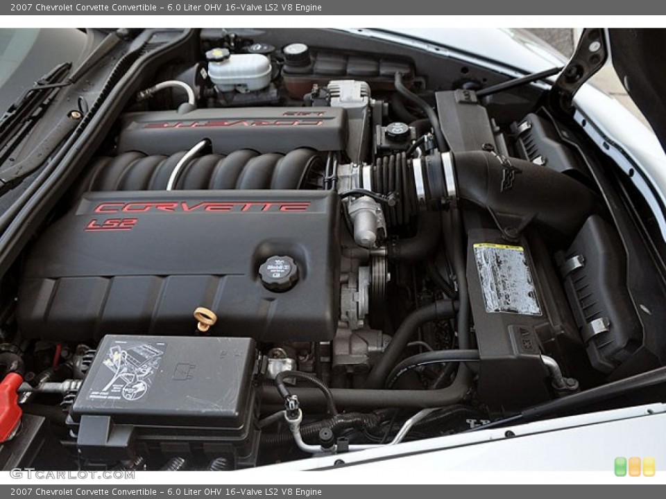 6.0 Liter OHV 16-Valve LS2 V8 Engine for the 2007 Chevrolet Corvette #70562490