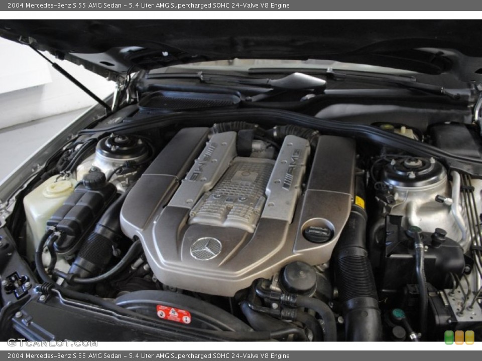 5.4 Liter AMG Supercharged SOHC 24-Valve V8 Engine for the 2004 Mercedes-Benz S #70567578