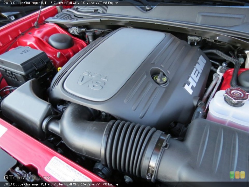 5.7 Liter HEMI OHV 16-Valve VVT V8 Engine for the 2013 Dodge Challenger #70575480