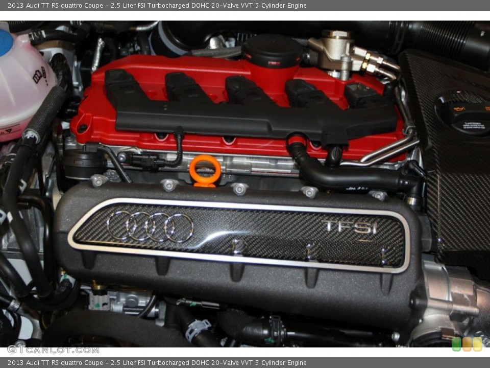 2.5 Liter FSI Turbocharged DOHC 20-Valve VVT 5 Cylinder Engine for the 2013 Audi TT #70578288