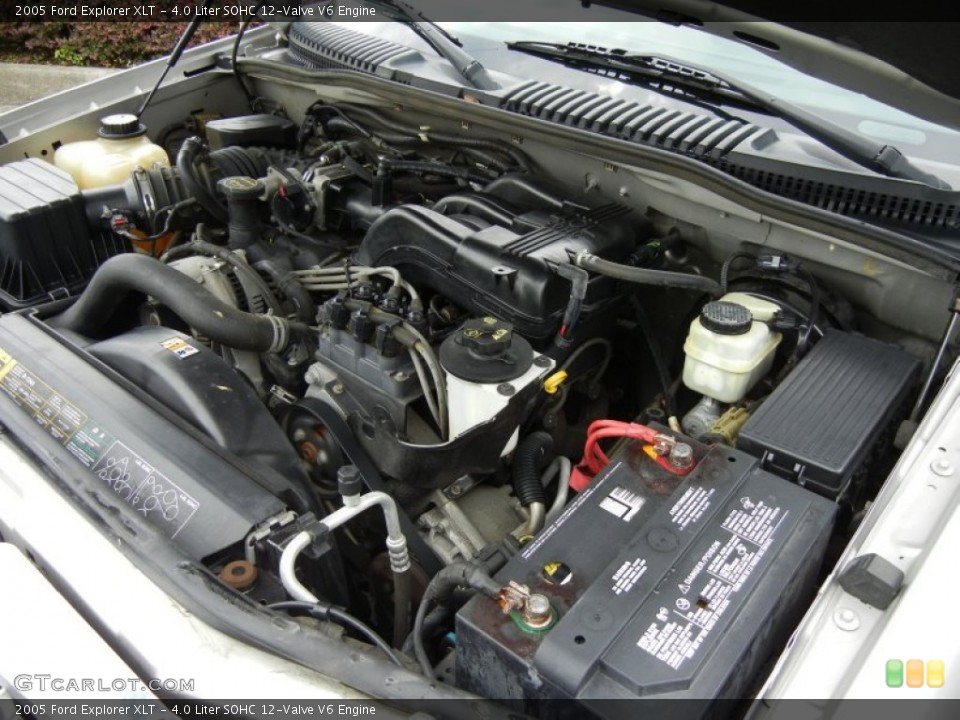 4.0 Liter SOHC 12-Valve V6 Engine for the 2005 Ford Explorer #70589358