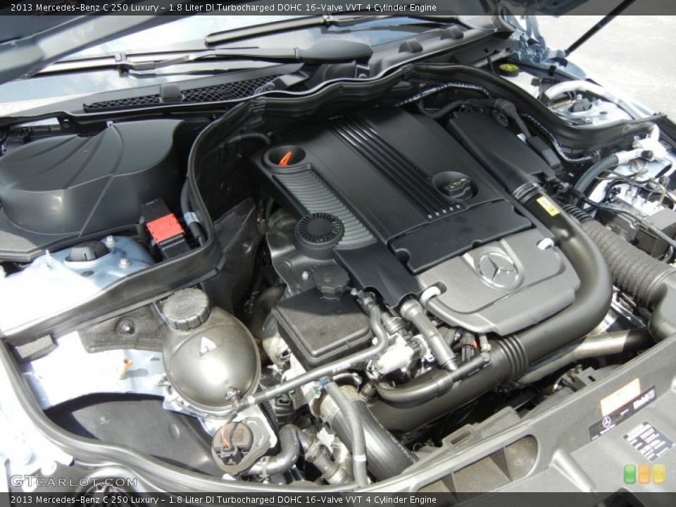 1.8 Liter DI Turbocharged DOHC 16-Valve VVT 4 Cylinder Engine for the 2013 Mercedes-Benz C #70589475