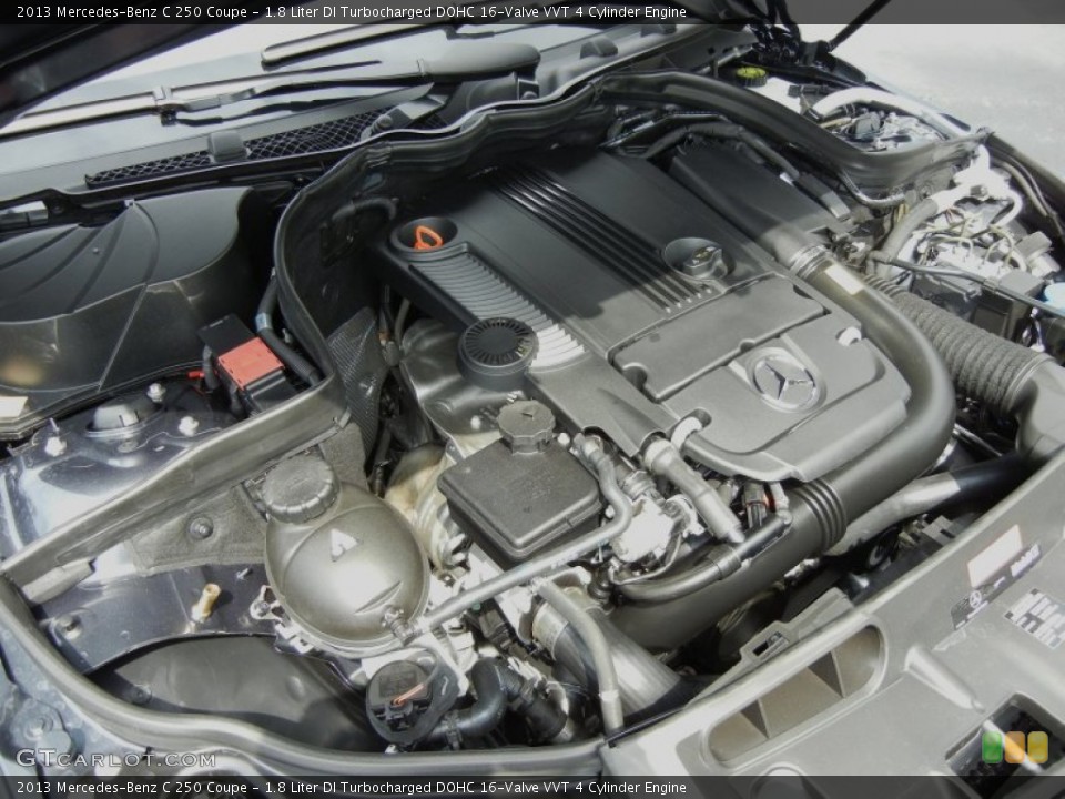 1.8 Liter DI Turbocharged DOHC 16-Valve VVT 4 Cylinder Engine for the 2013 Mercedes-Benz C #70589601