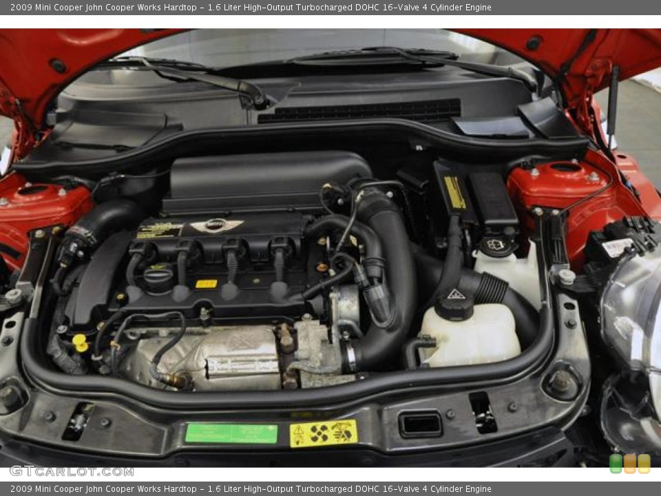 1.6 Liter High-Output Turbocharged DOHC 16-Valve 4 Cylinder Engine for the 2009 Mini Cooper #70590126
