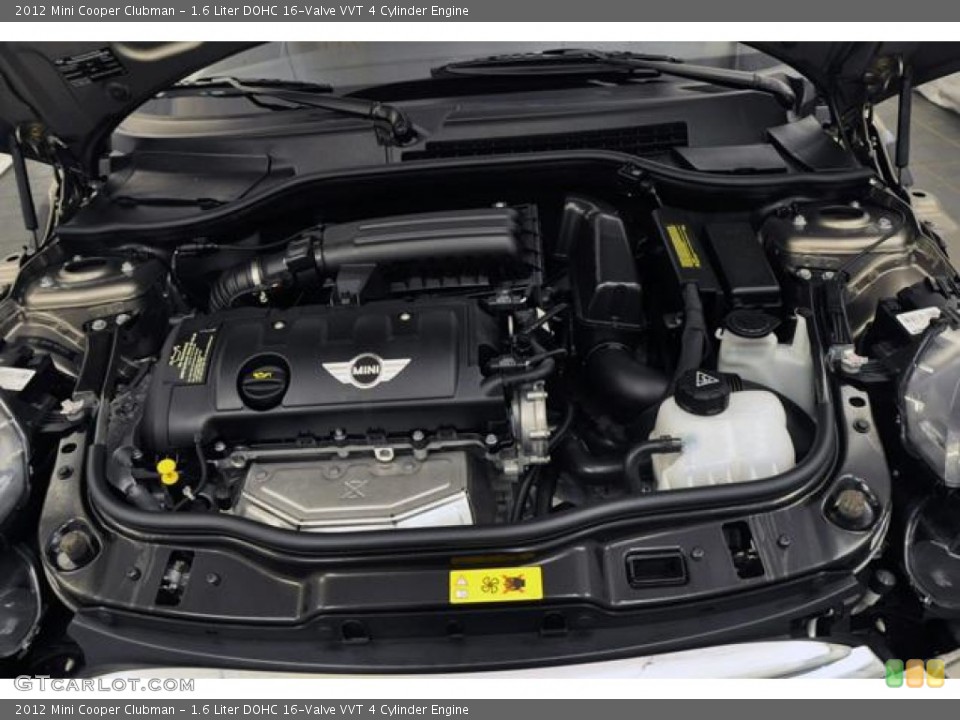 1.6 Liter DOHC 16-Valve VVT 4 Cylinder 2012 Mini Cooper Engine