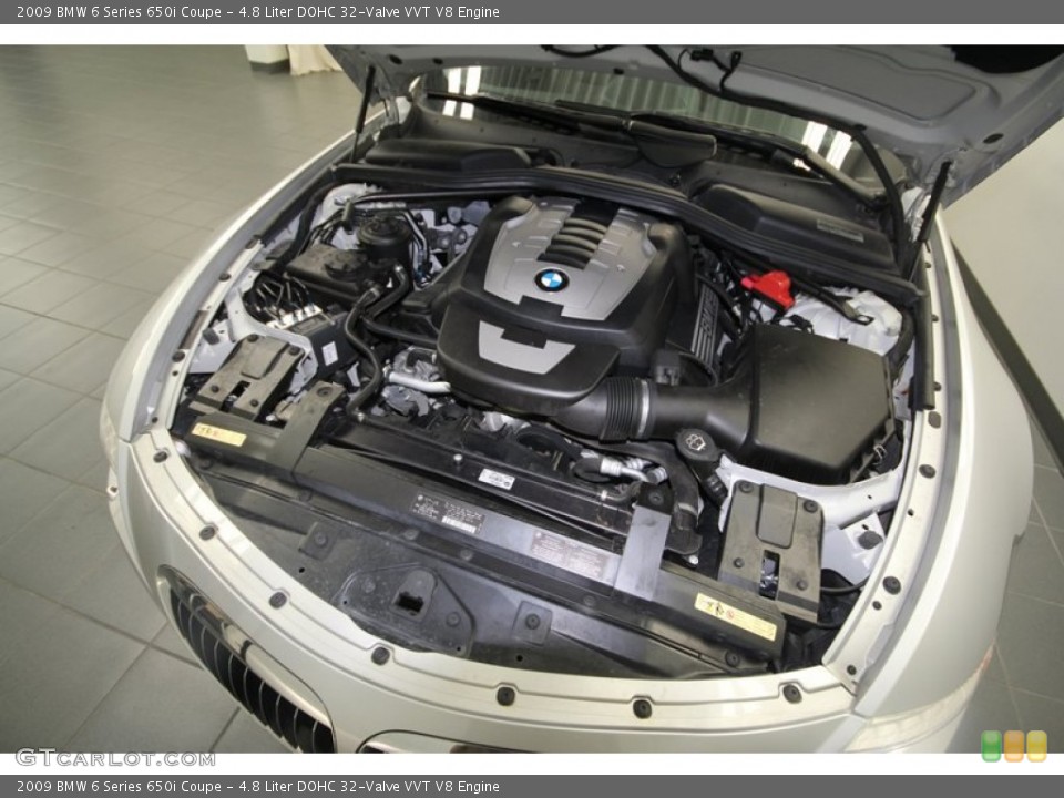 4.8 Liter DOHC 32-Valve VVT V8 Engine for the 2009 BMW 6 Series #70622086