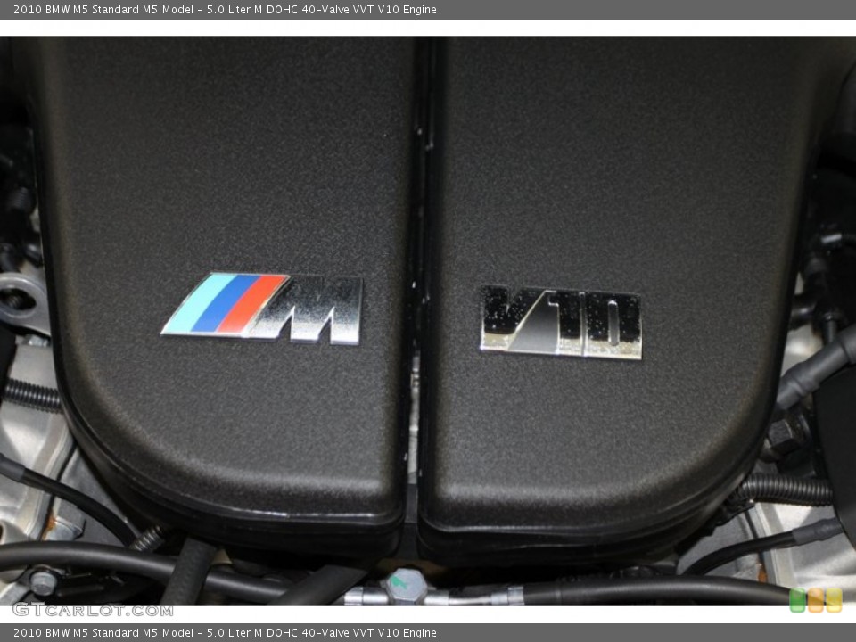 5.0 Liter M DOHC 40-Valve VVT V10 Engine for the 2010 BMW M5 #70630474