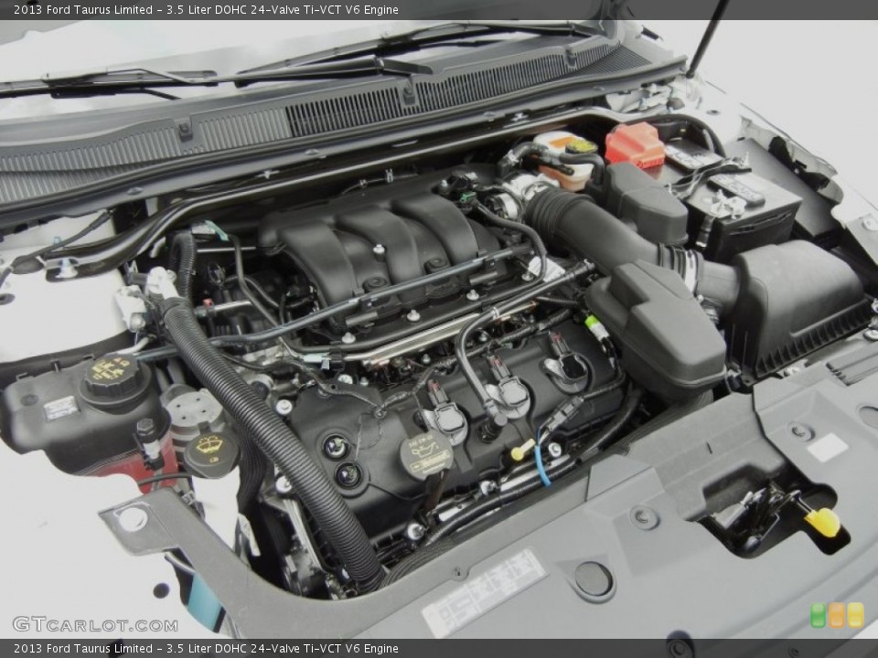 3.5 Liter DOHC 24-Valve Ti-VCT V6 Engine for the 2013 Ford Taurus #70631875